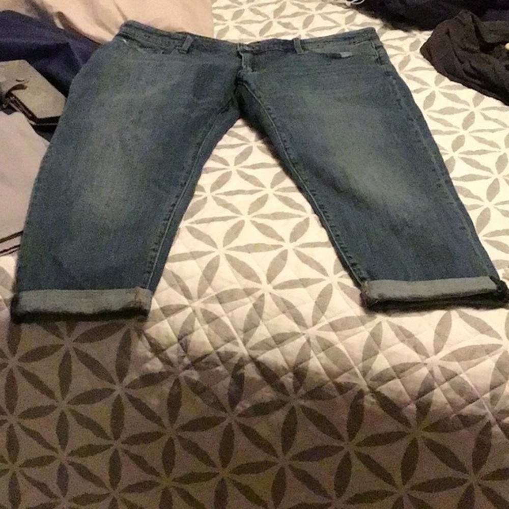 Haute Hippie-Size 16. Crop jeans